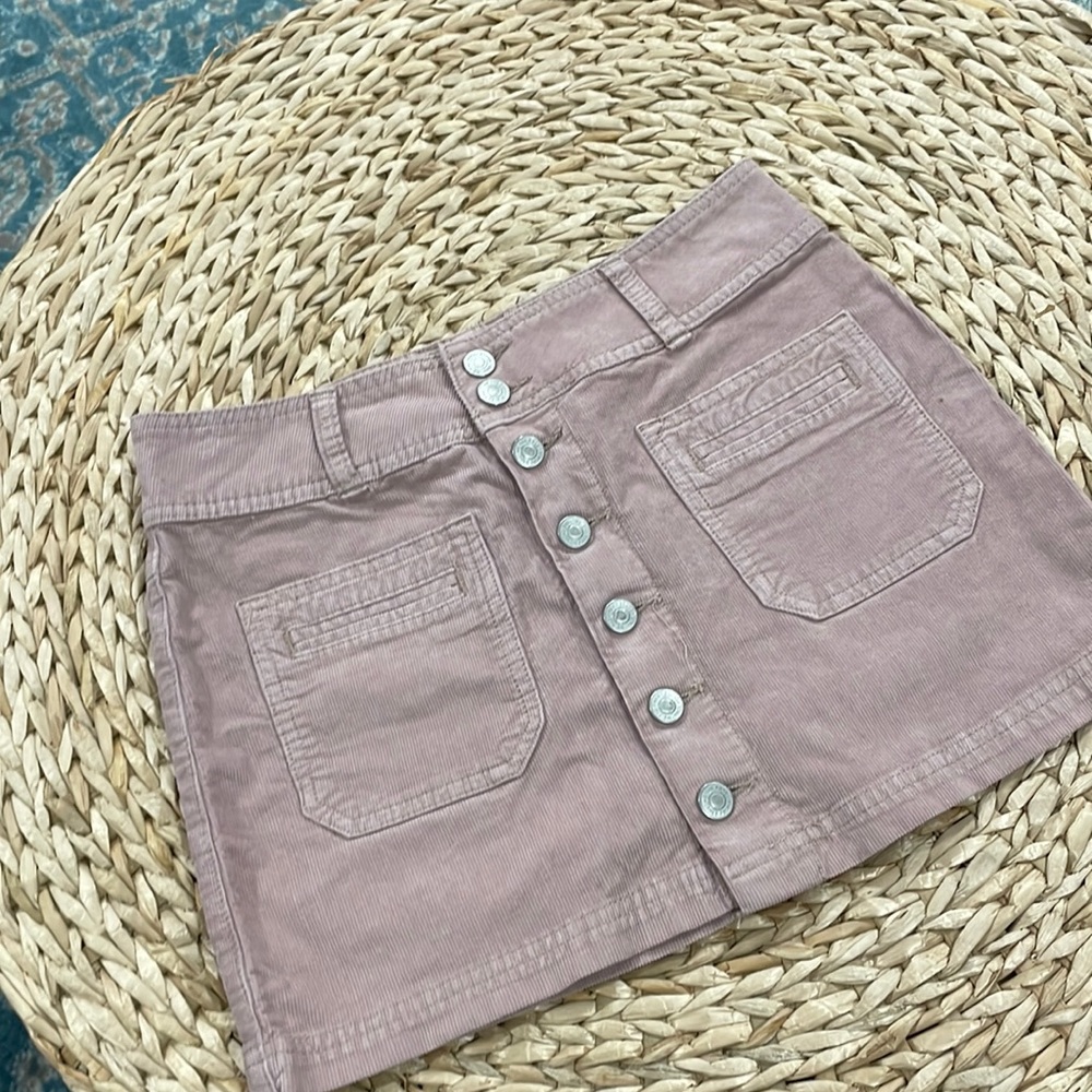 We the free corduroy skirt